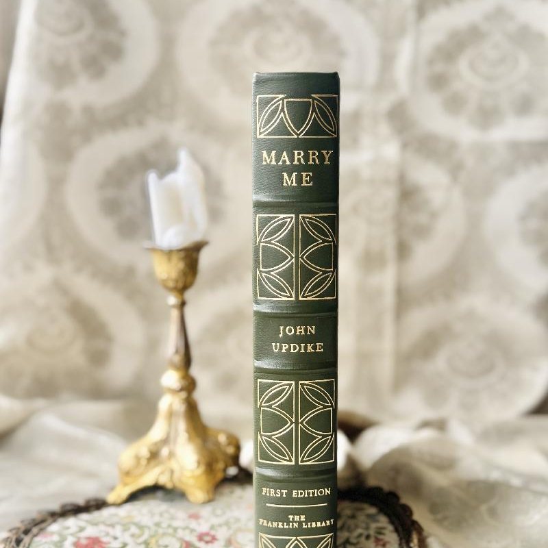 1976 "Marry Me" By Joh Updike - Franklin Library Limited First Edition- Collector's Book (NZ085)