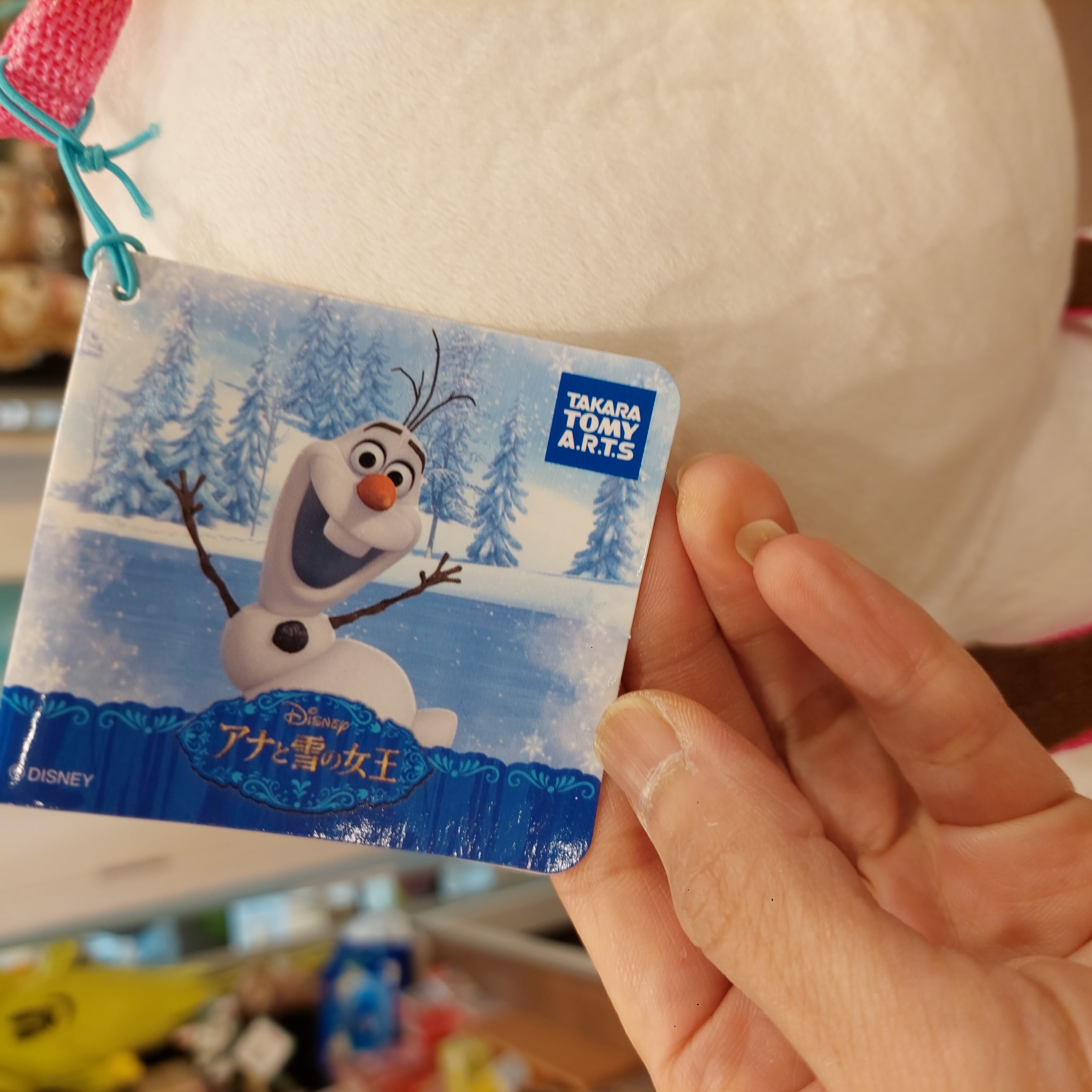 原裝日本 Disney Frozen 魔雪奇緣 Olaf  雪寶 公主背囊 背包