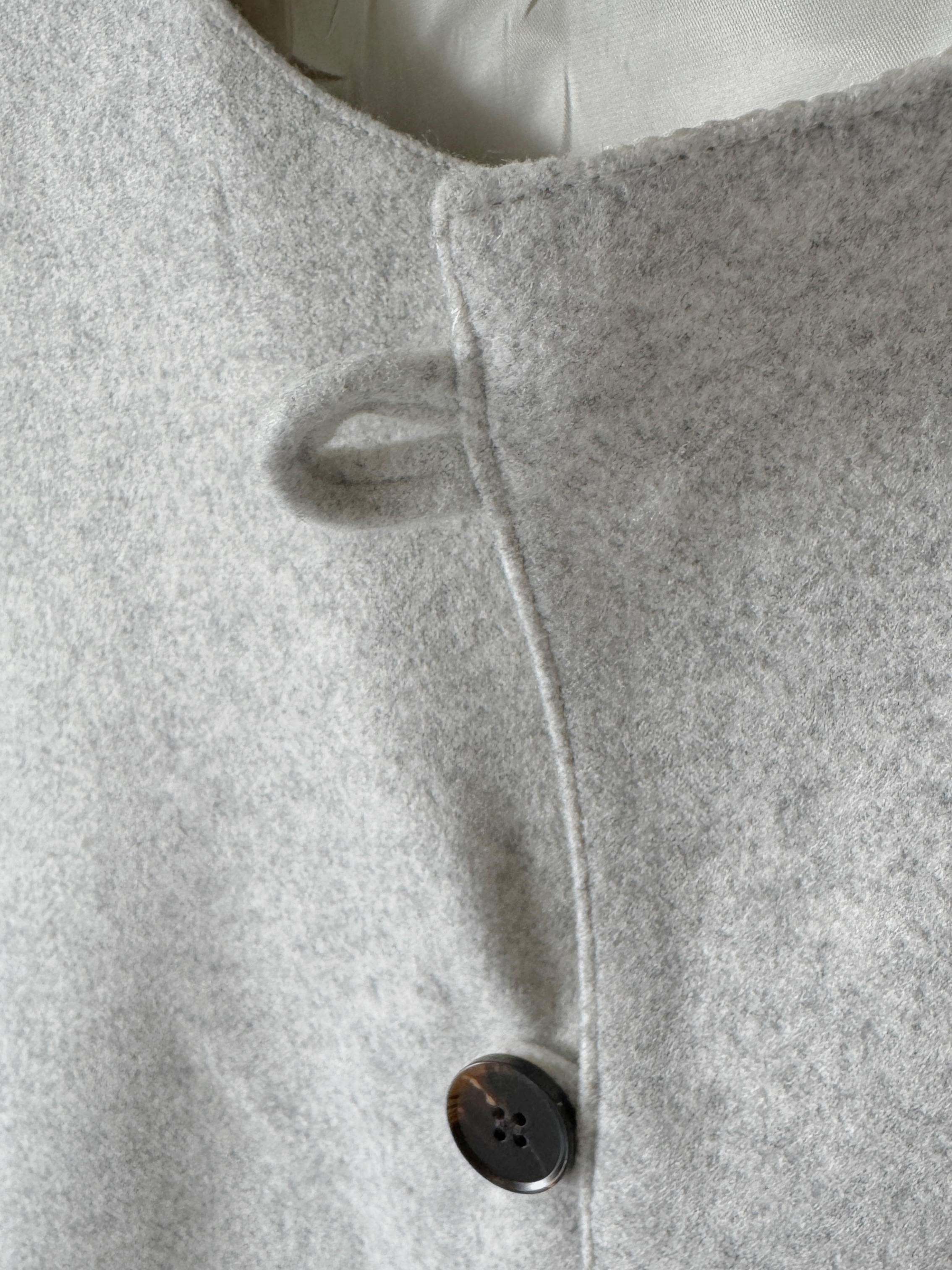 毛呢简约气质马甲外套