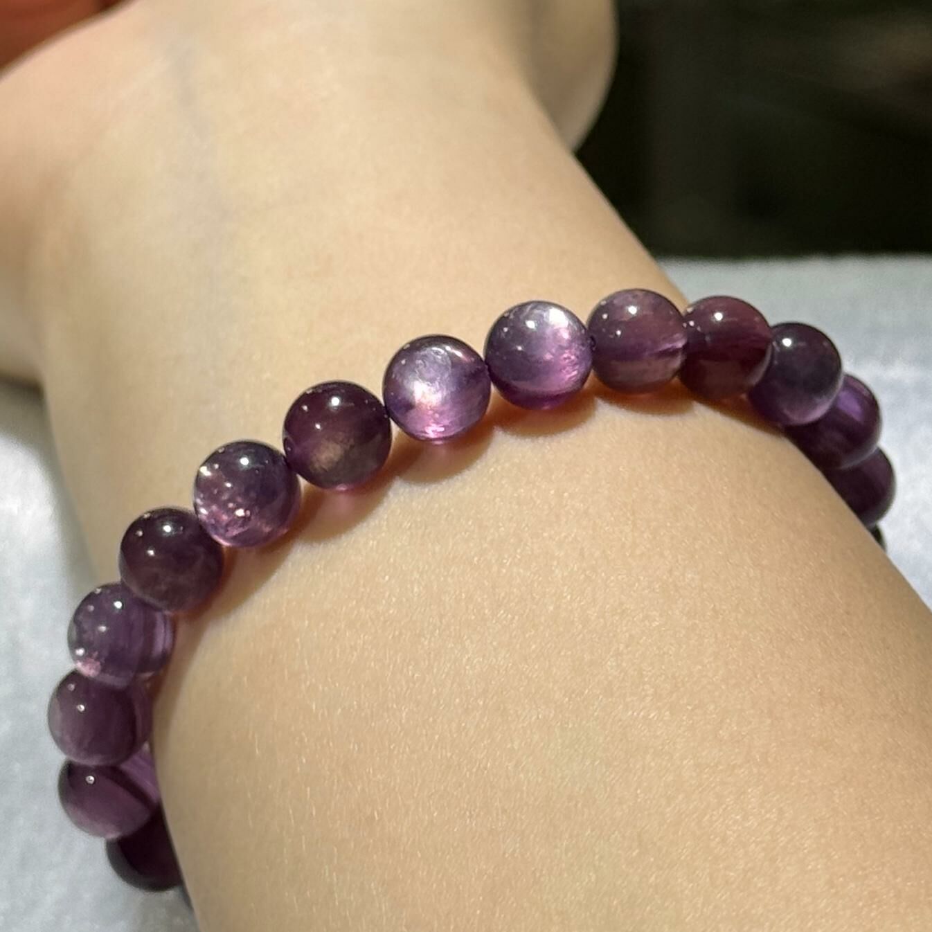 紫鋰雲母手串 8 mm +/-