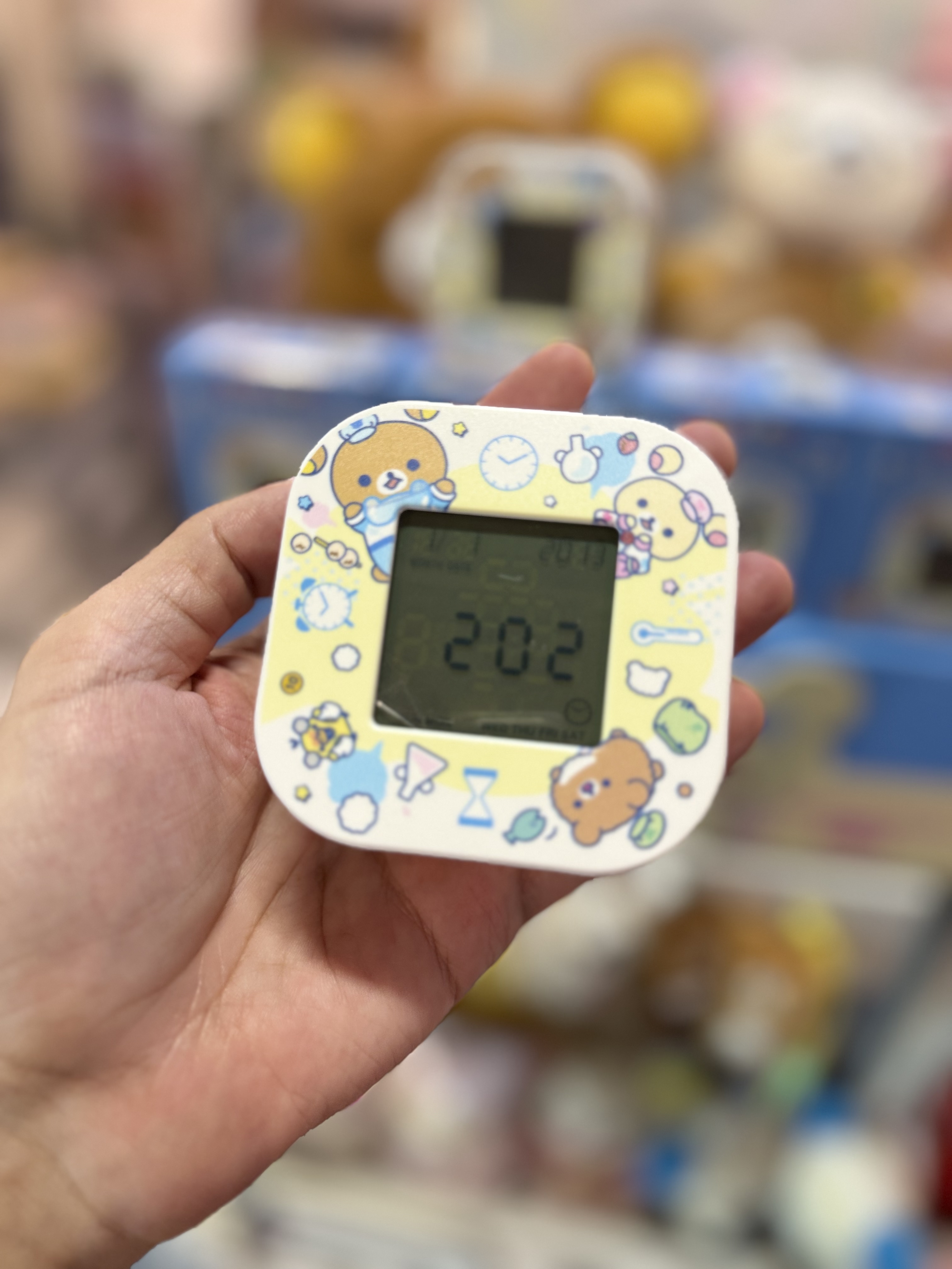 《現貨》全新rilakkuma 實驗室系列鬧鐘 使用3粒AAA電芯（另外配）