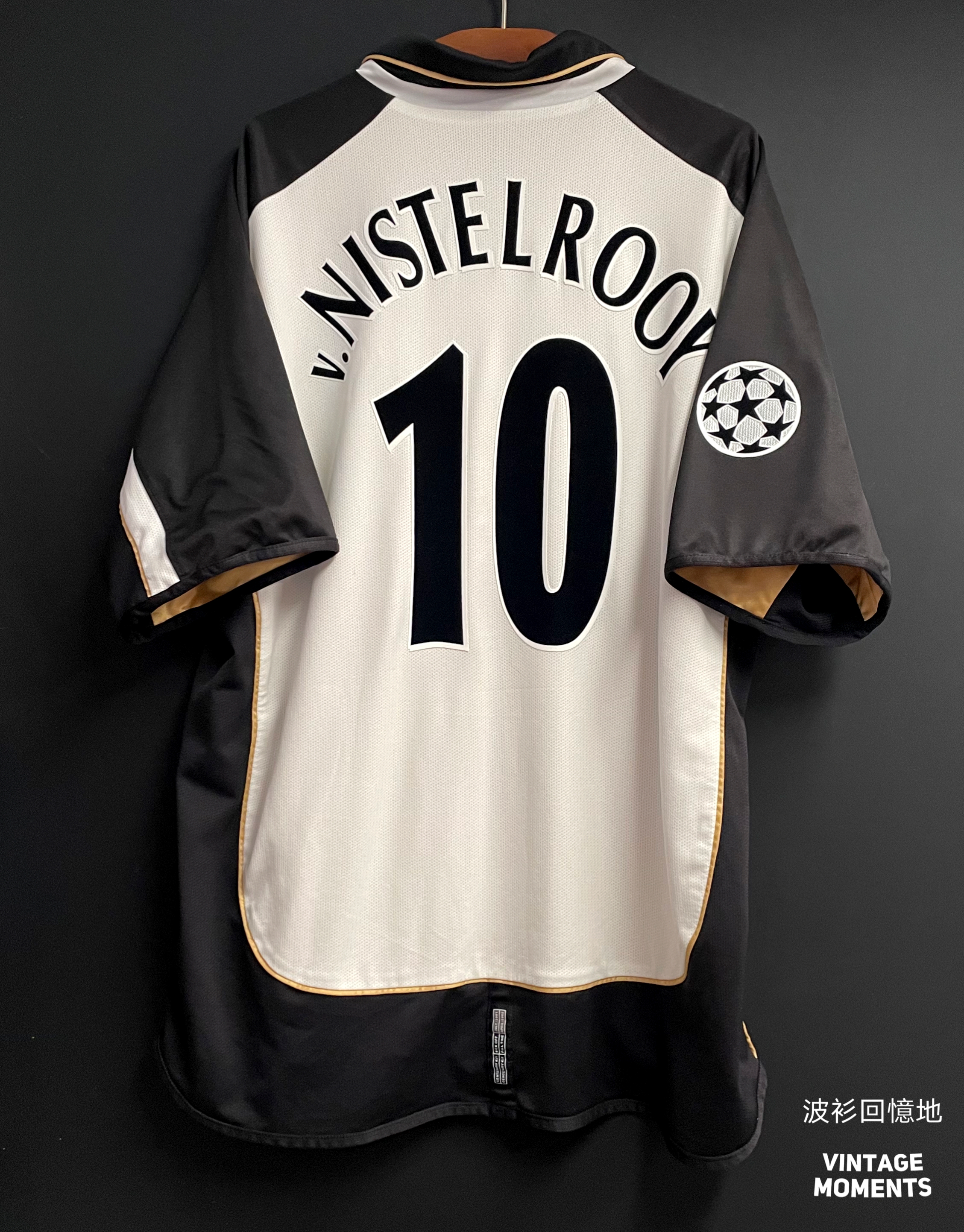 曼聯01/02百週年 雲佬 MANCHESTER UNITED AWAY VAN NISTELROOY