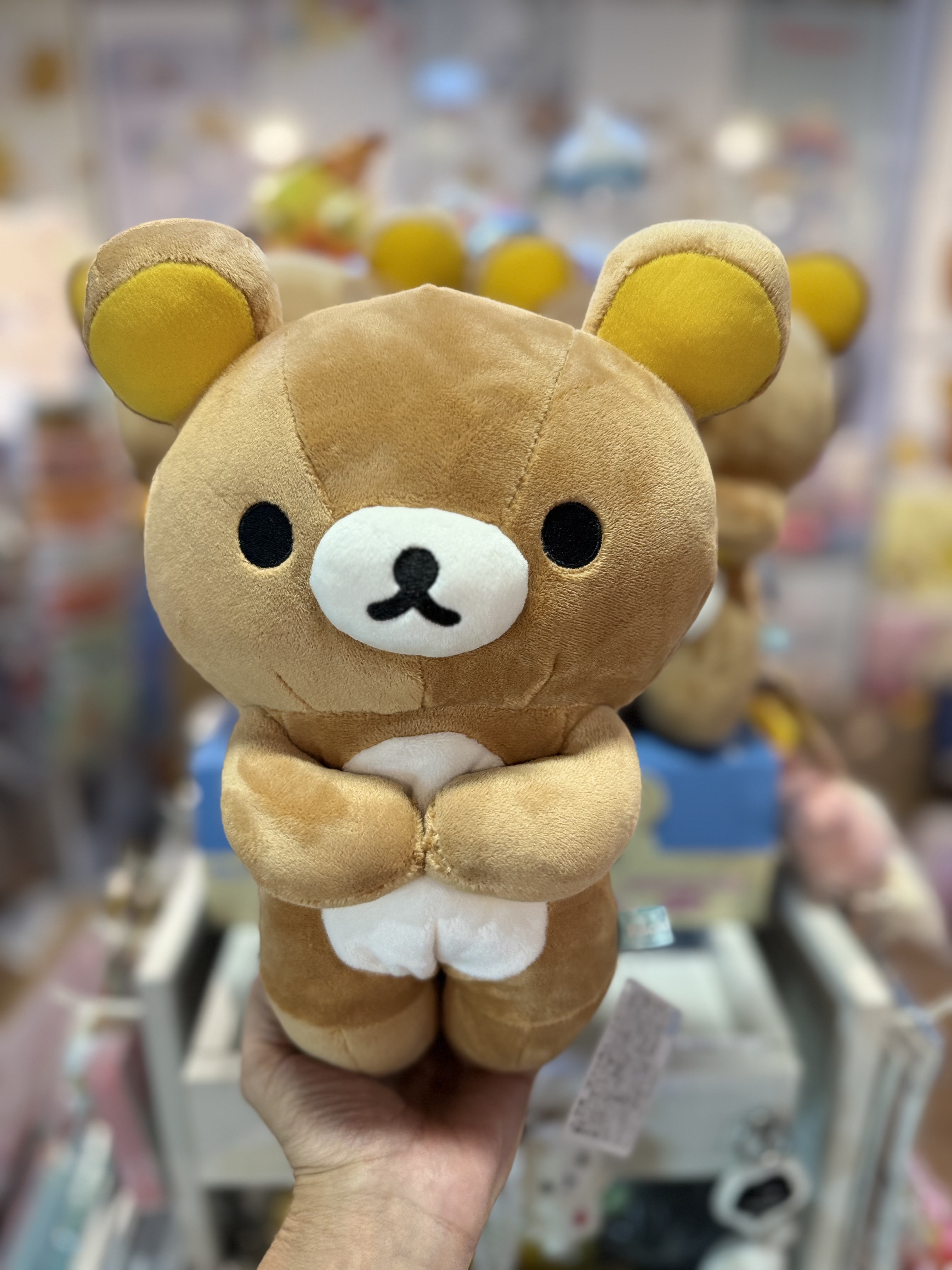 《現貨》全新Rilakkuma瓦瓦貓系列跪地公仔