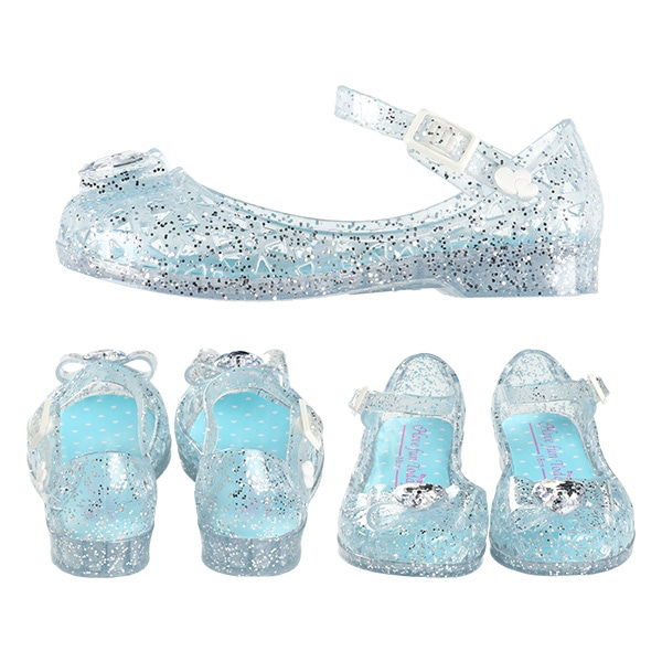 🇯🇵預訂 日本直送🇯🇵兩色寶石蝴蝶結閃粉涼鞋