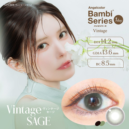 AngelColor Bambi Series - Vintage Sage (1day/10P)