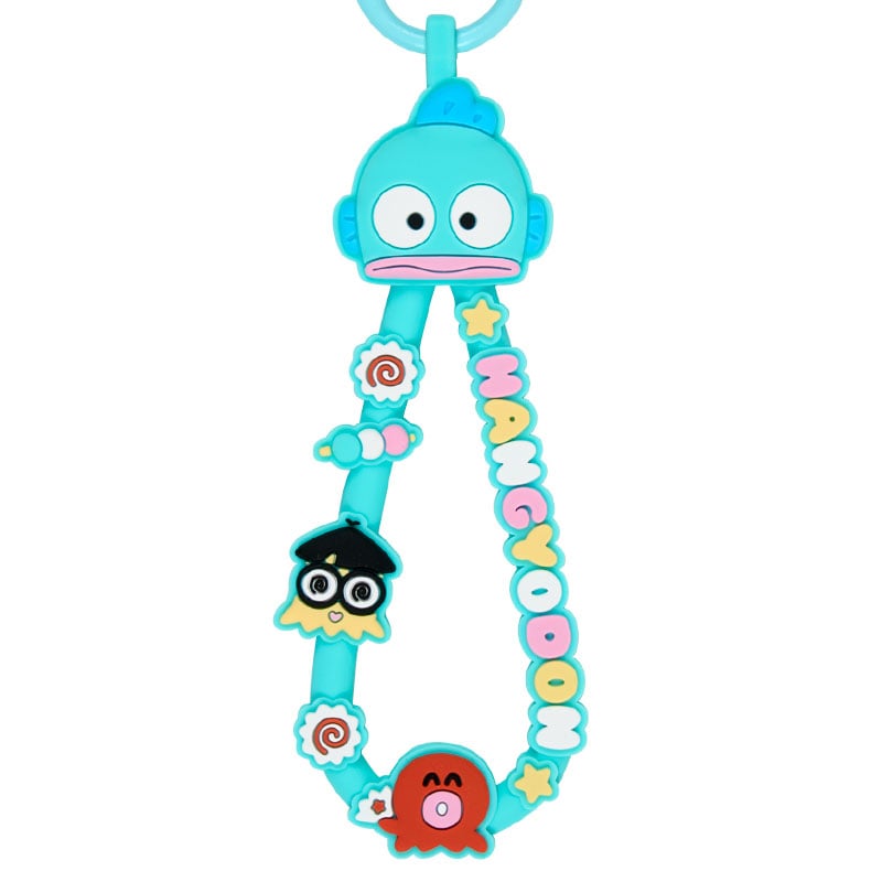 現貨｜Sanrio Hangyodon 水怪 日版 橡膠繩 鎖匙扣 (82853-0)