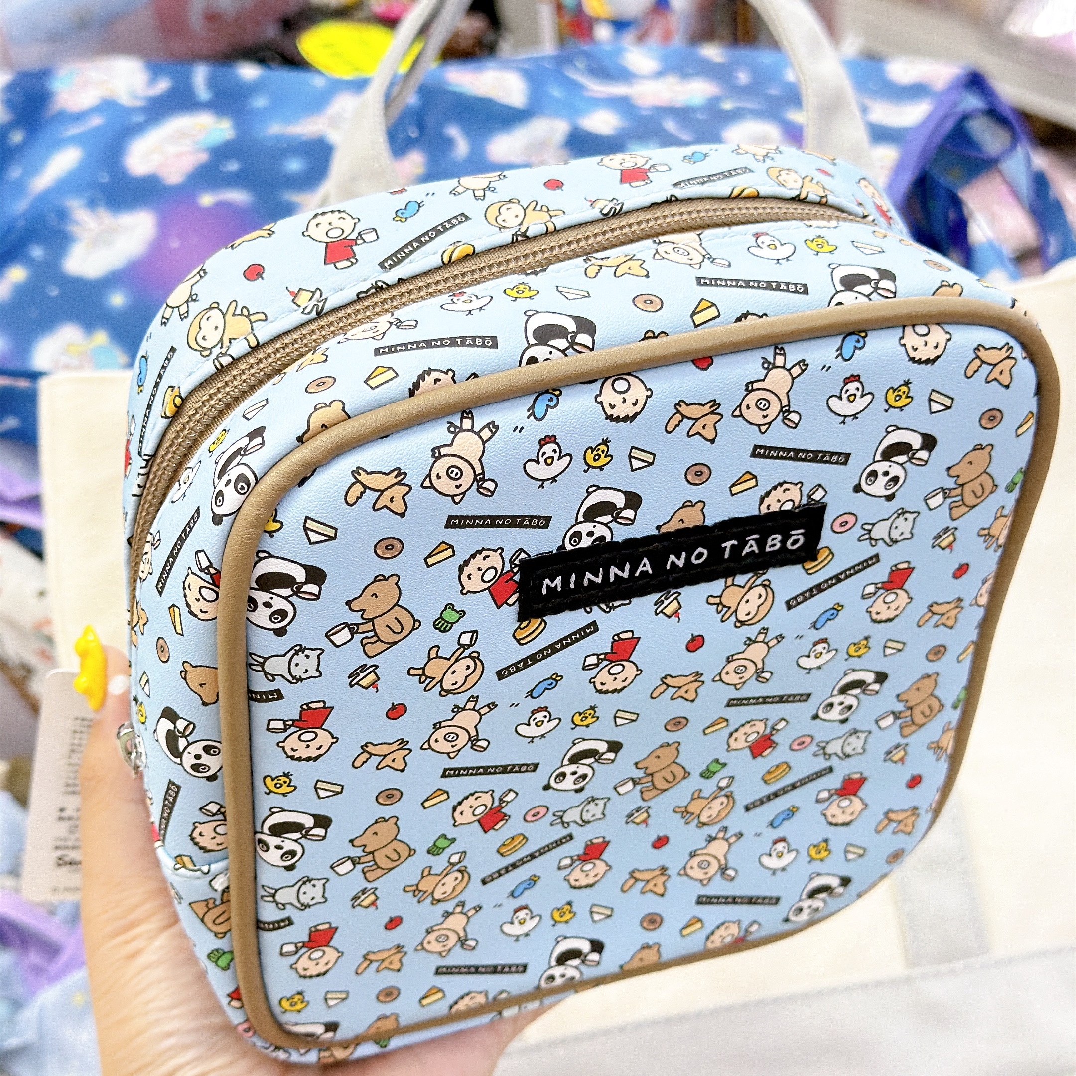 獨家發售！日本版大口仔新款產品手挽袋化妝袋環保袋，出邊買唔到
