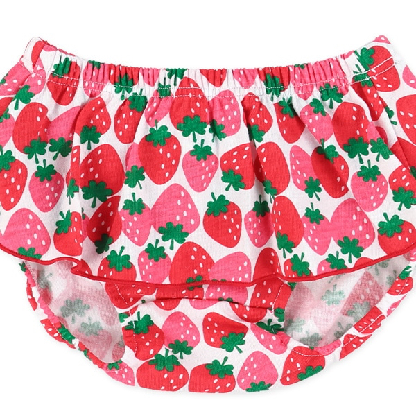 🇯🇵預訂 日本直送🇯🇵吊帶草莓印花分體泳衣