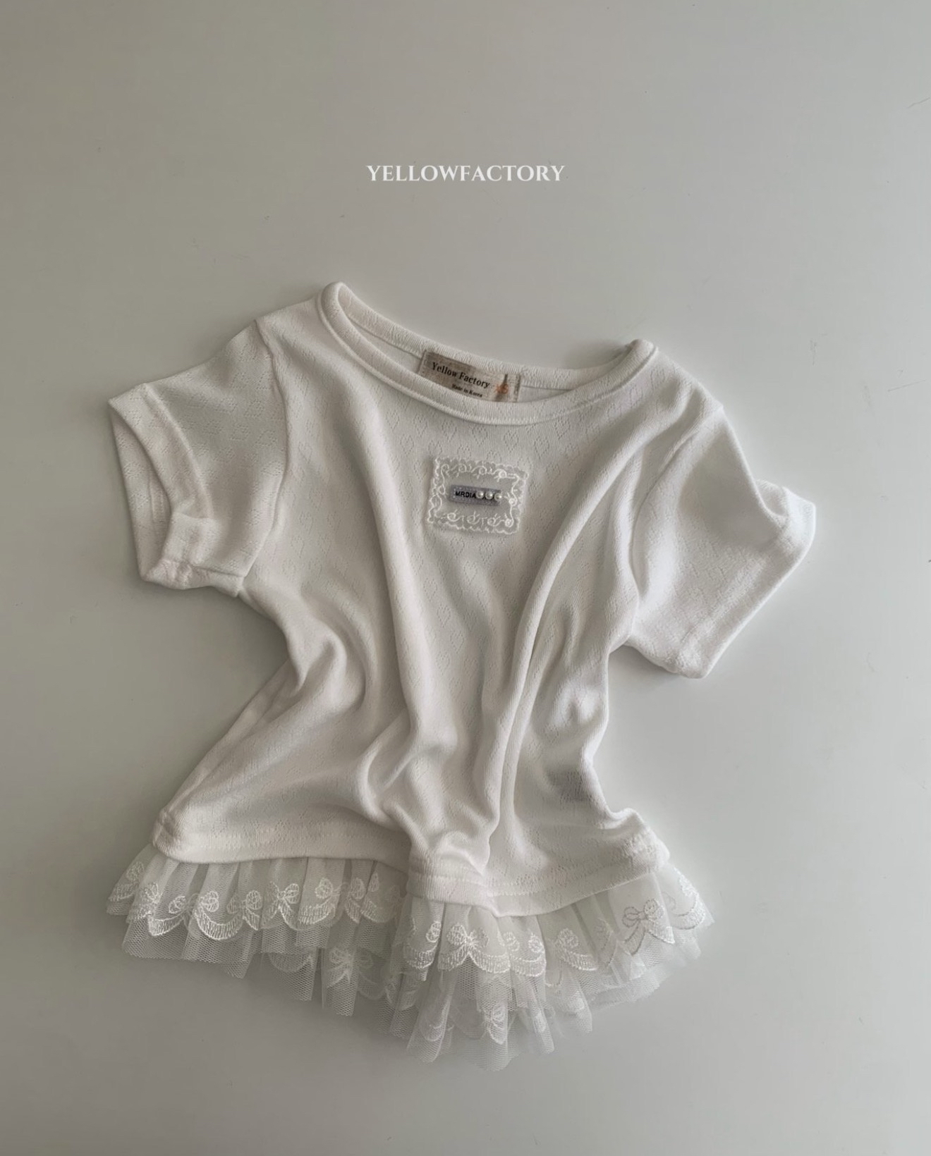 🇰🇷Yellowfactory tee