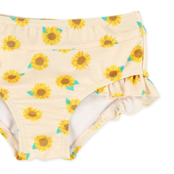 🇯🇵預訂 日本直送🇯🇵兩色花卉滿印荷葉邊分體泳衣