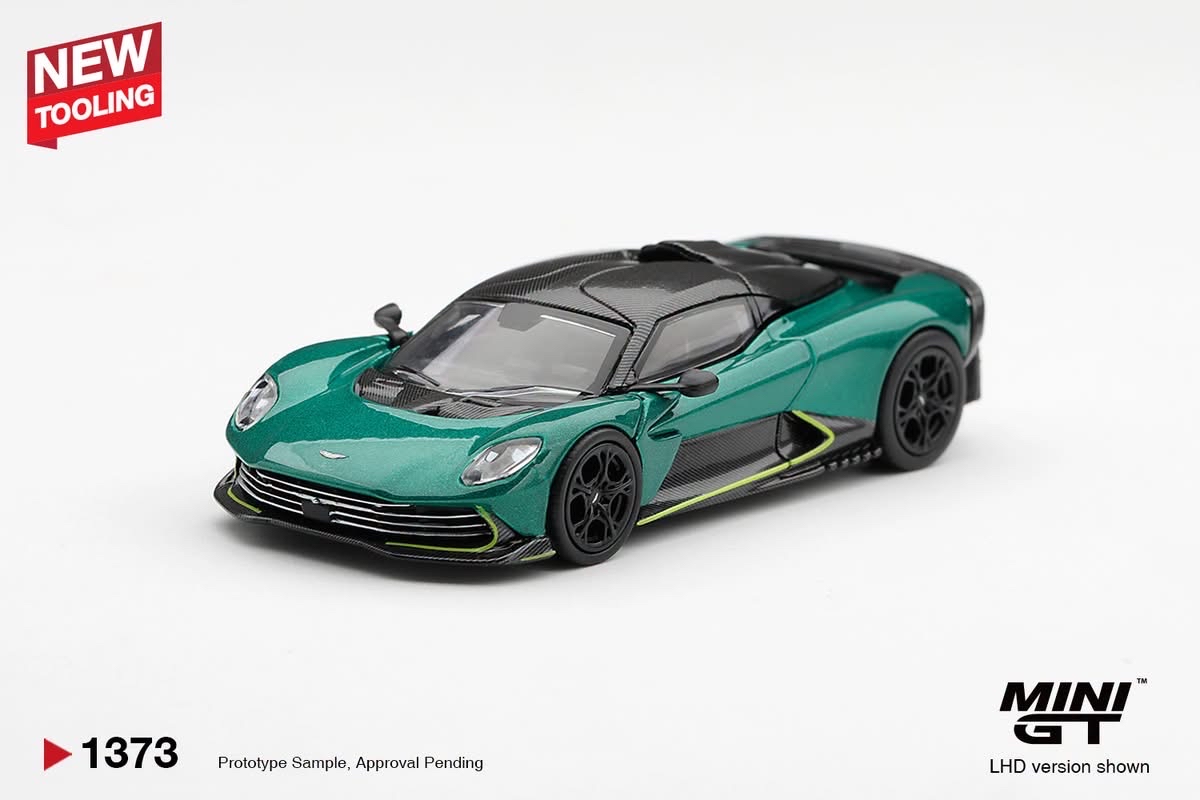 （預訂 Pre Order) MINI GT  ( MGT01373-R ) Aston Martin Valhalla Podium Green