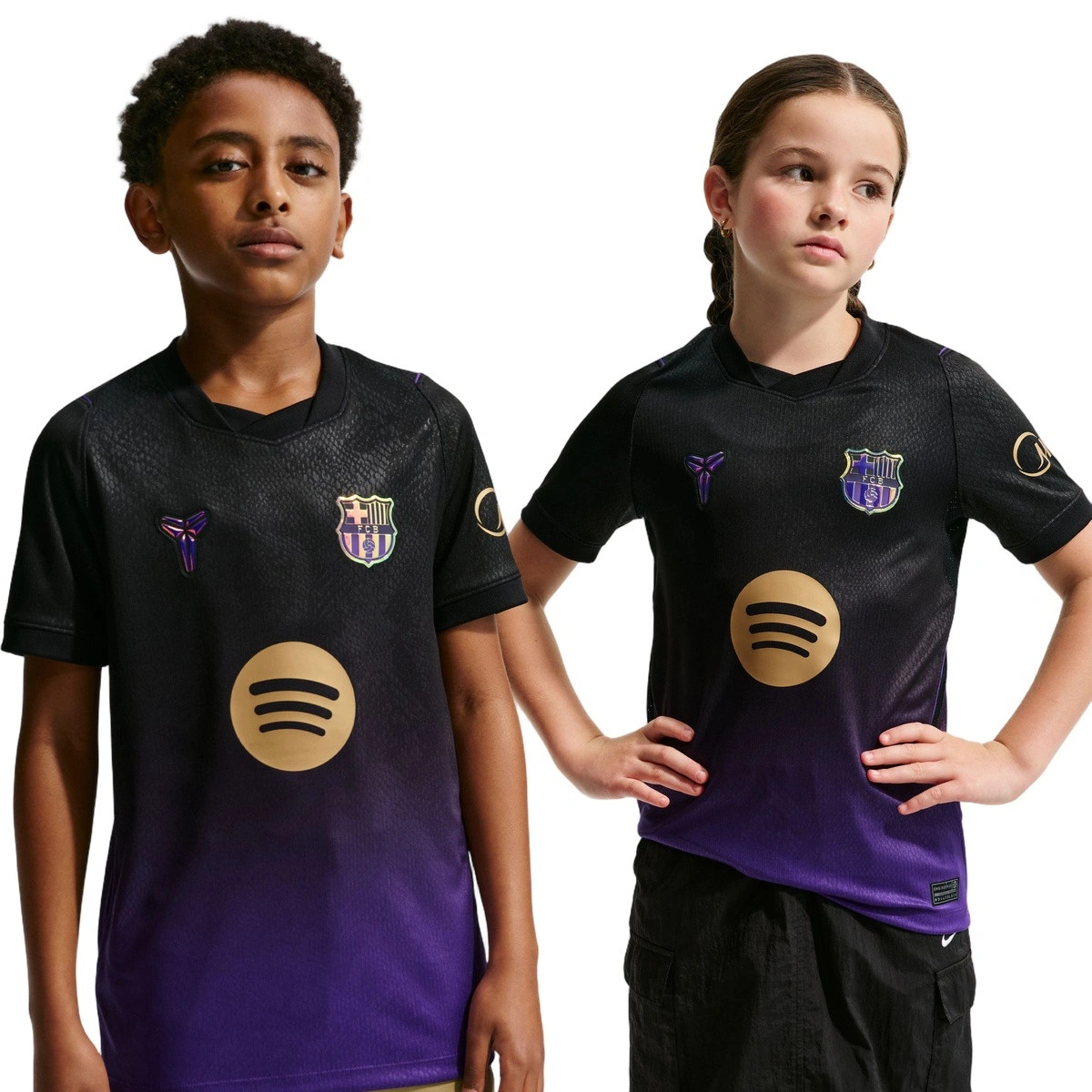 Nike Barcelona 巴塞羅拿 2026-27 作客童裝球迷版球衣 (可加印字章) II1674
