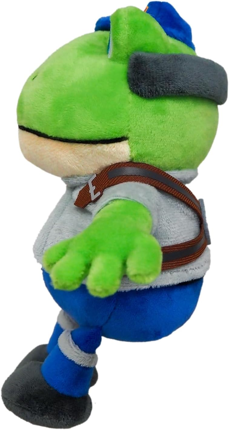 【預售 6月底】星際火狐系列 史力比蟾蜍 毛絨公仔 Star Fox All Star Collection Slippy Toad Plush Toy SFP04 (S) PO0840