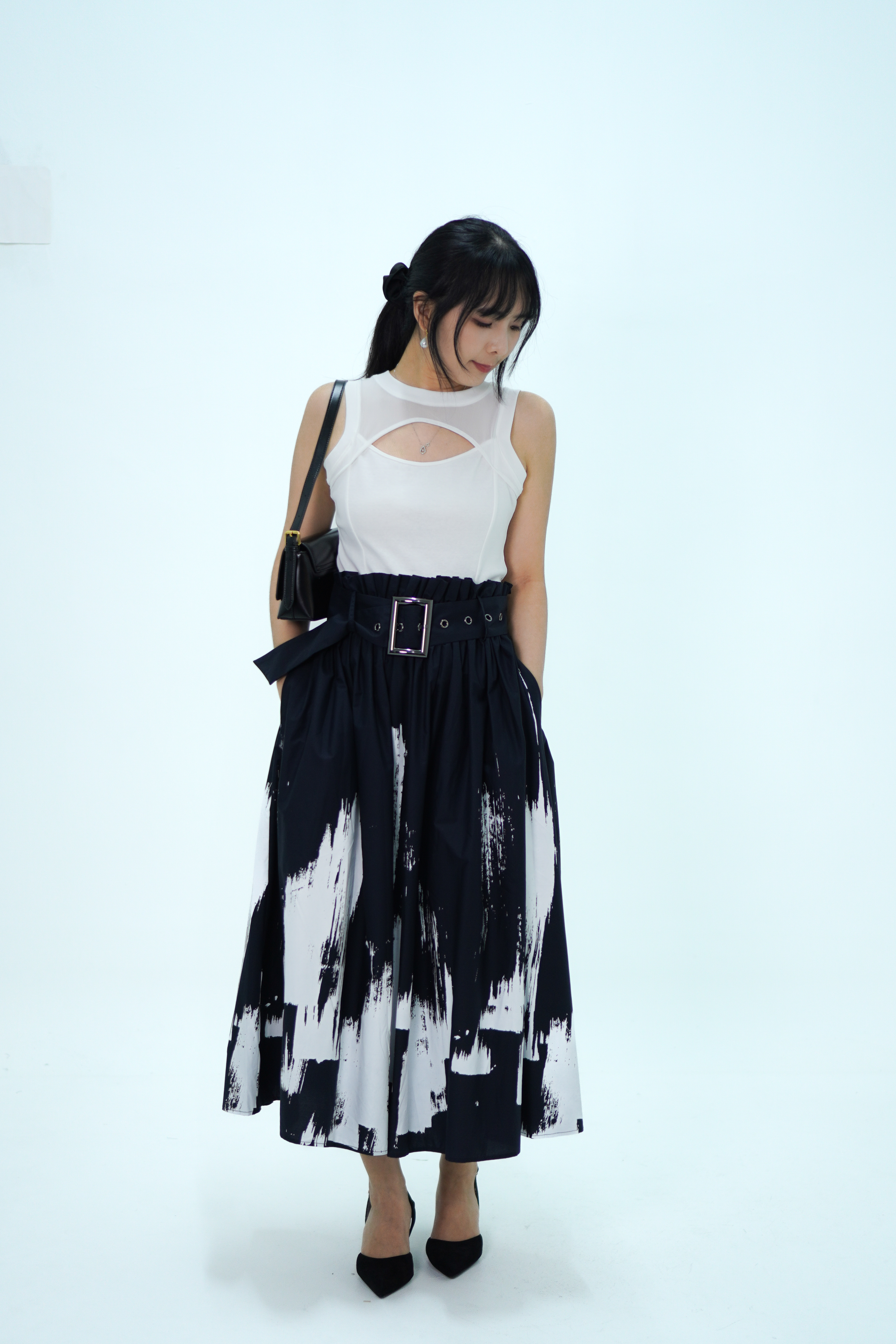 【设计师款】大牌印花半身裙