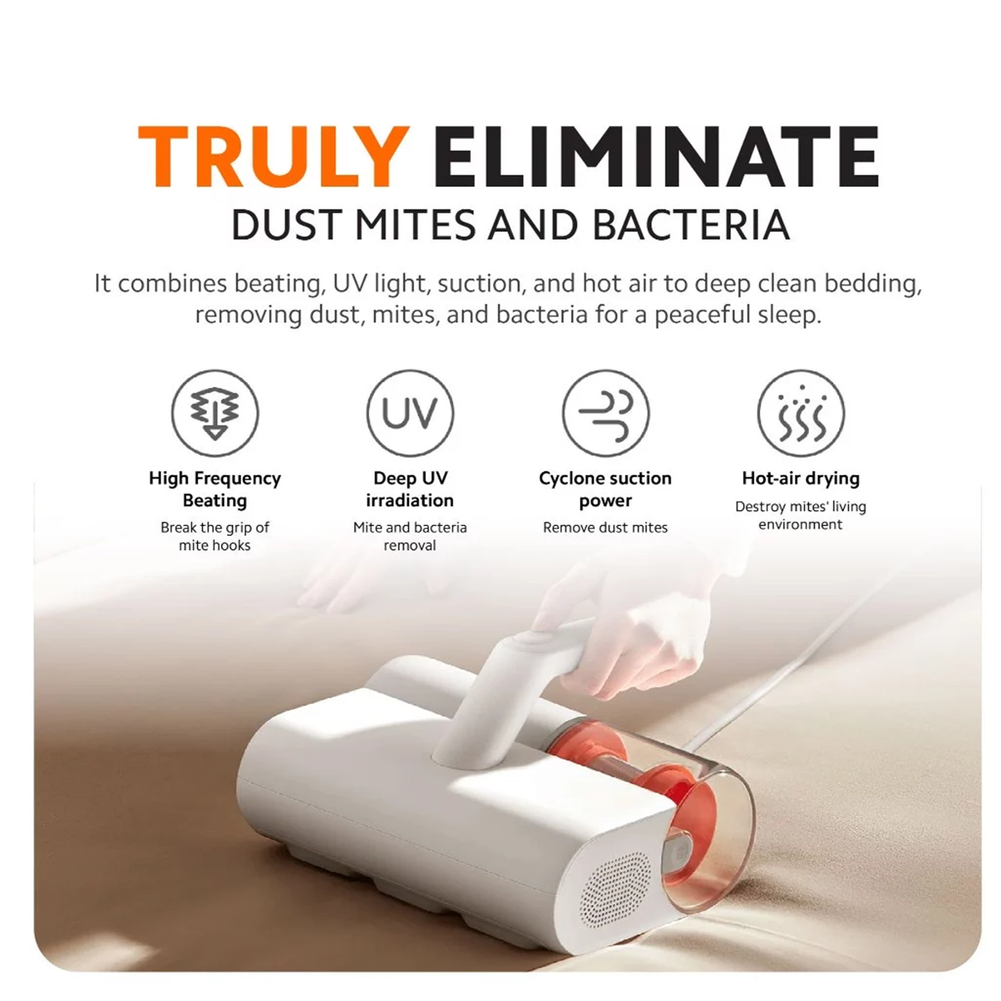 Xiaomi 12kPa Dust Mite Vacuum Cleaner UV-C (BHR8277GB)