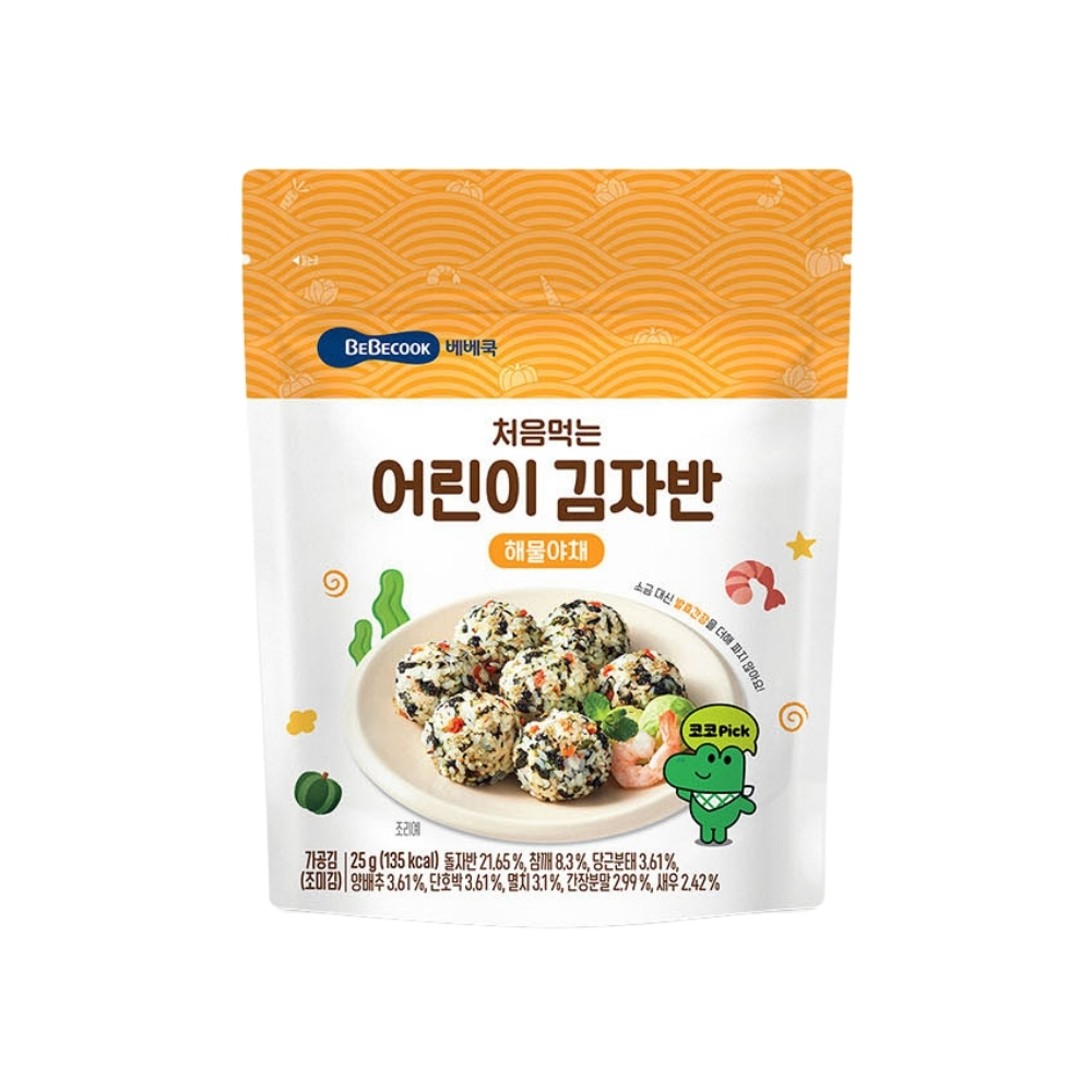 Bebecook有機海鮮蔬菜味海苔絲_(適合12個月以上嬰幼兒食用)BC019