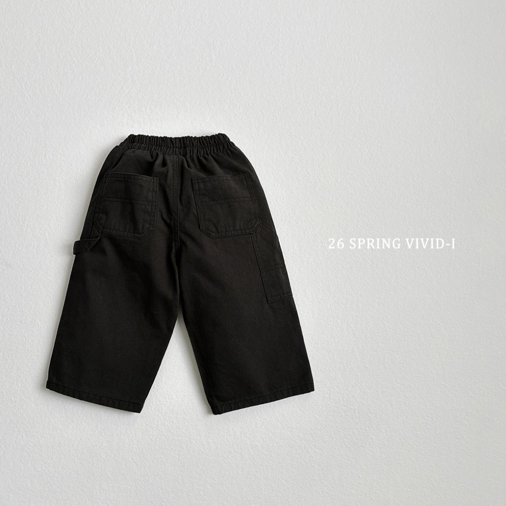 🌸預訂 韓國直送🌸🇰🇷VIVIDI三色純色寬鬆闊褲