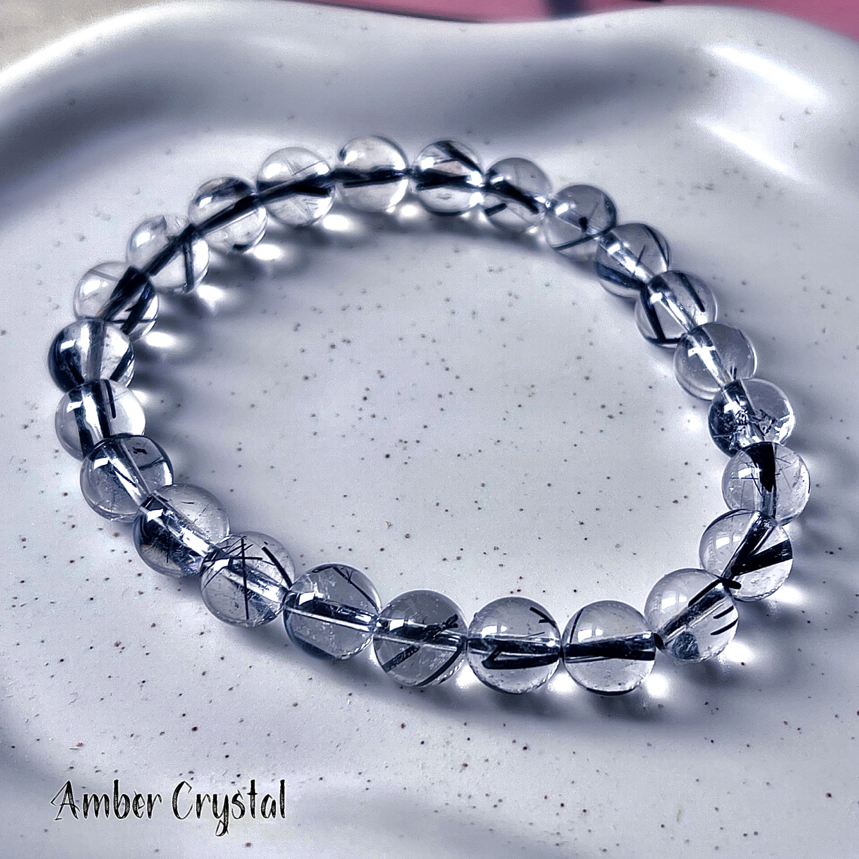 黑髪晶Black Rutilated Quartz