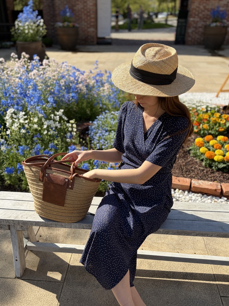 [限量!!] Isa Dotted Wrap Dress