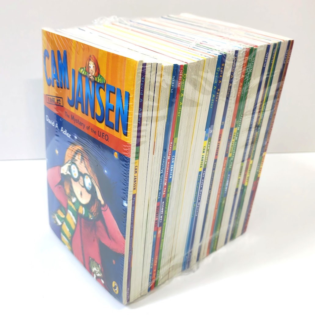 Cam Jansen Series 1-36 bookset 偵探故事1-36冊英文小說David Adler | B081