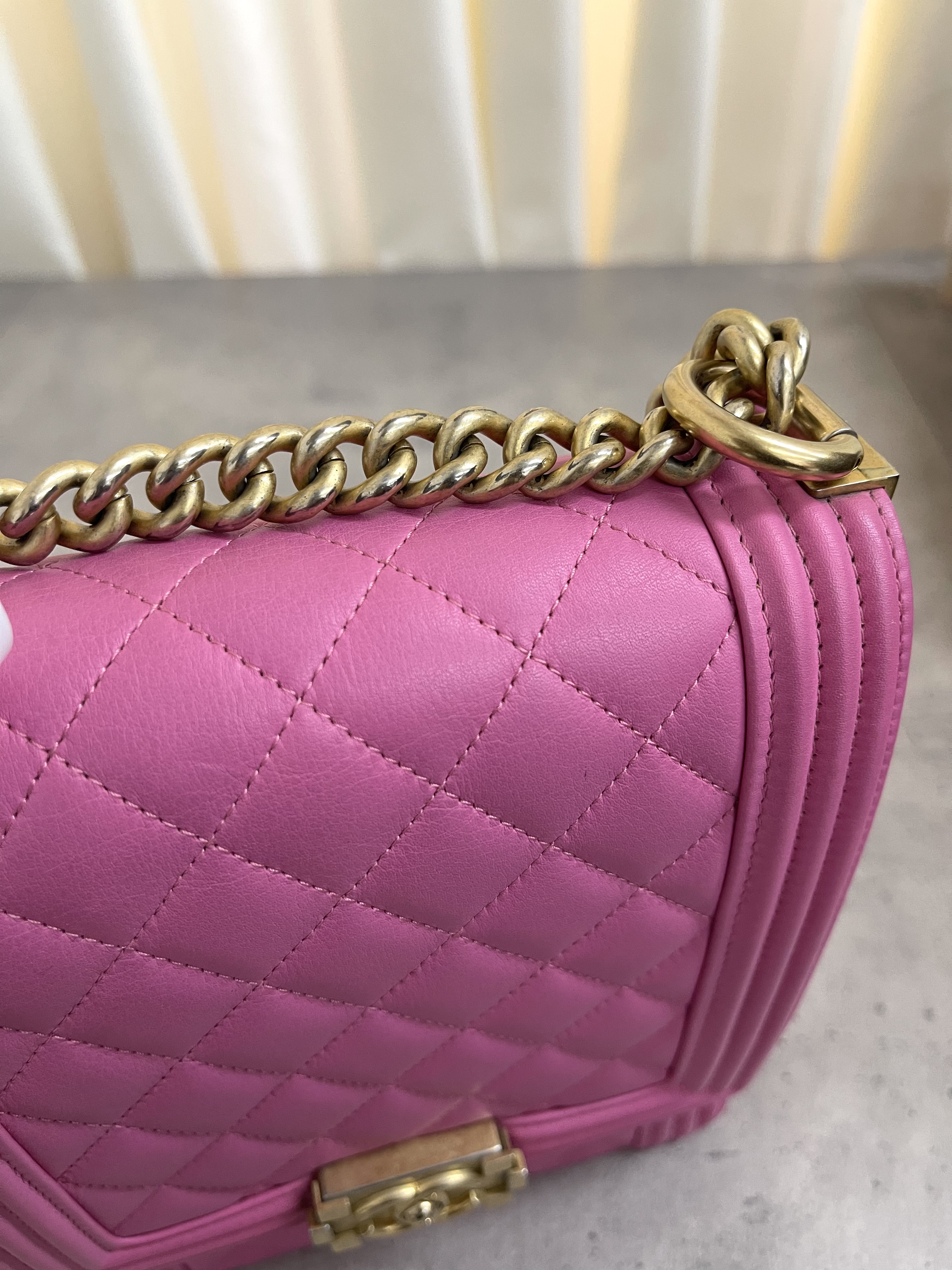 Pre-owned Chanel North South Boy Flap Bag / Product Code: 26012101