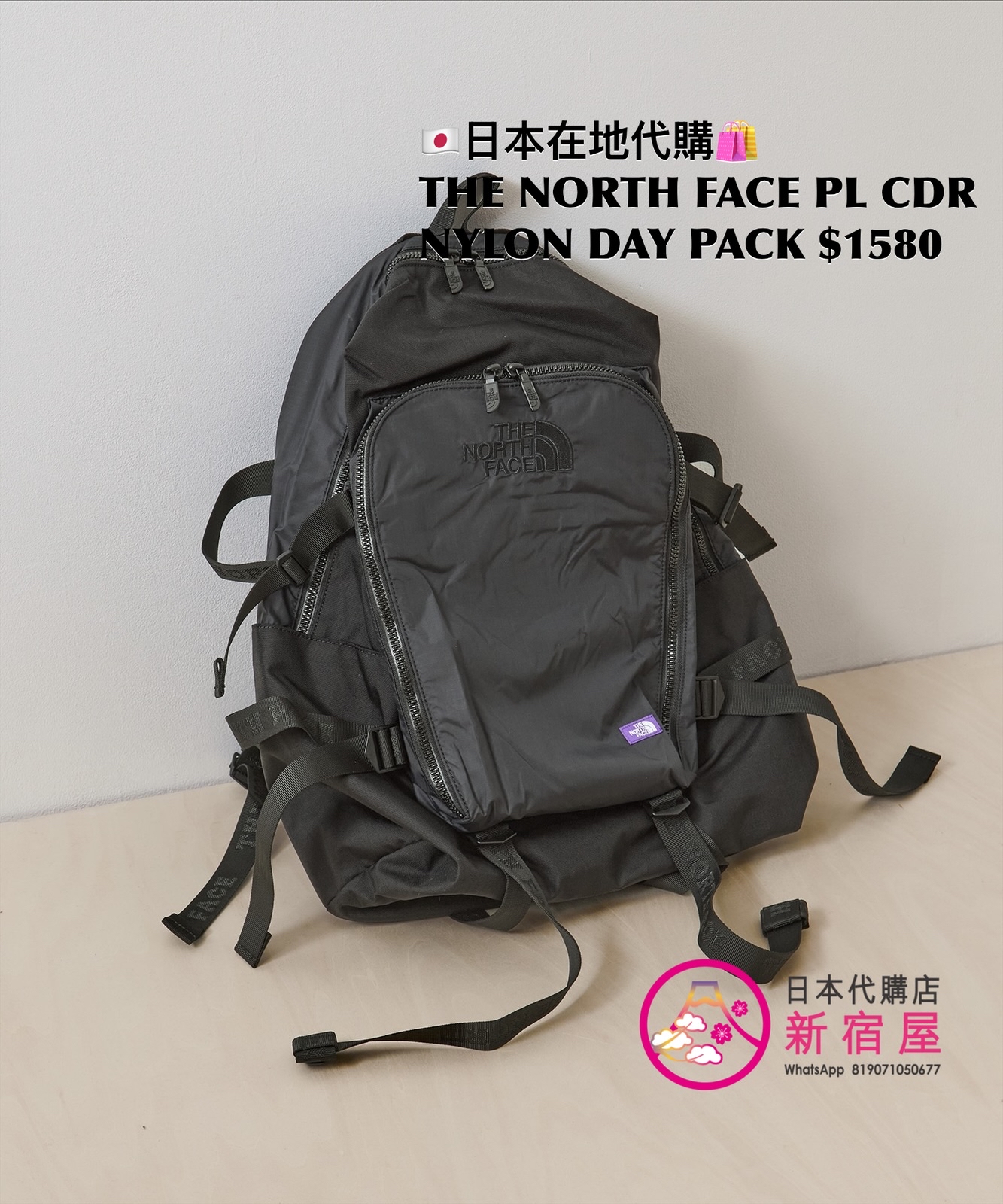 THE NORTH FACE PURPLE LABEL CORDURA NYLON DAY PACK