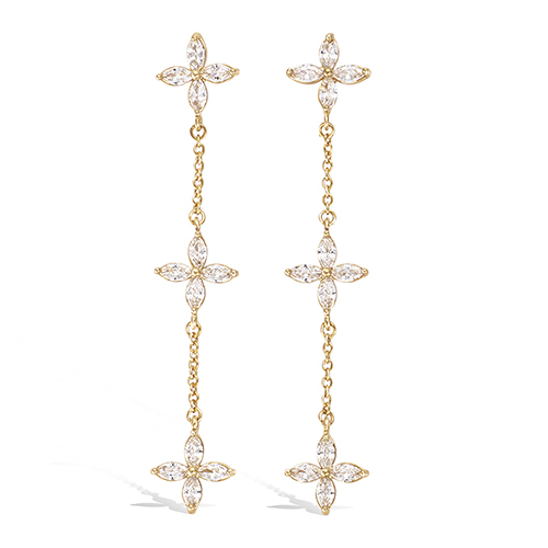 ✨耳環款！超靚自留✨ Fleur de Lumière Earring Plaqué or