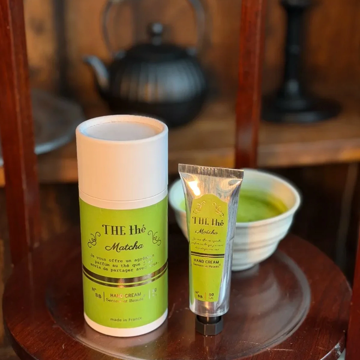 【日本直送】法國製 Senteurs et Beauté 抹茶護手霜 30ml｜手部保濕必備！