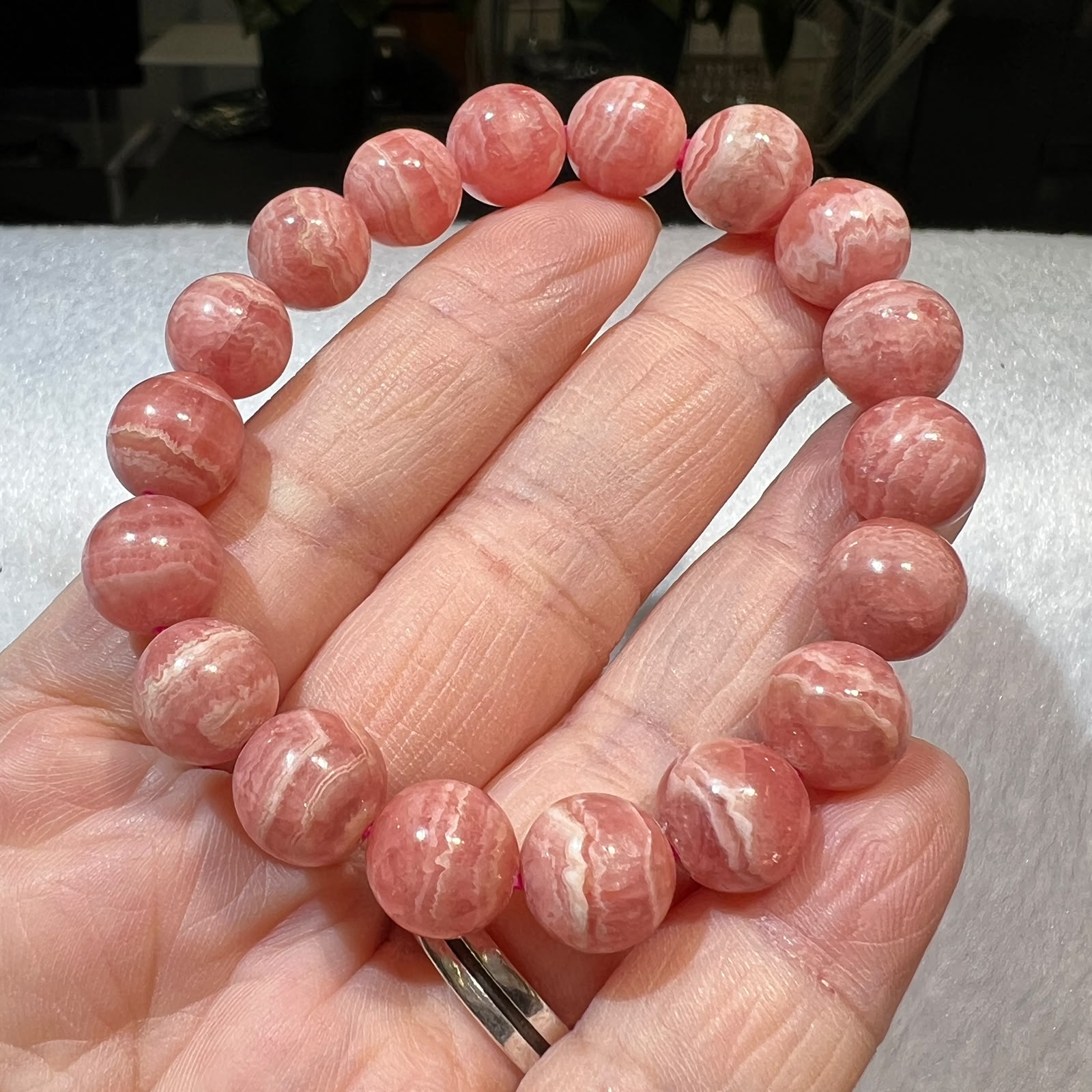 紅紋石手串 10.5 mm +/- #CA0089