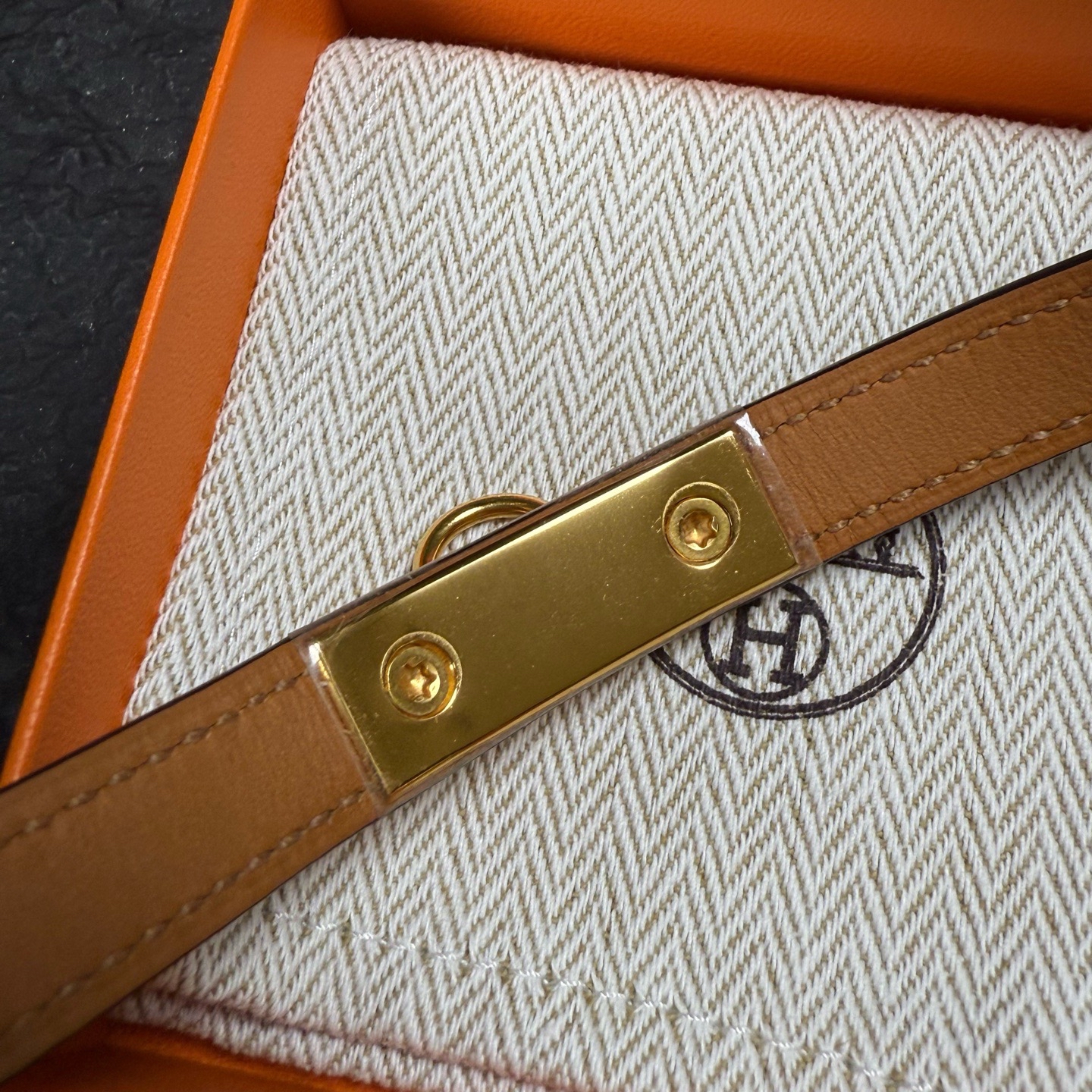 Pre-owned Hermès Rivale Double Tour