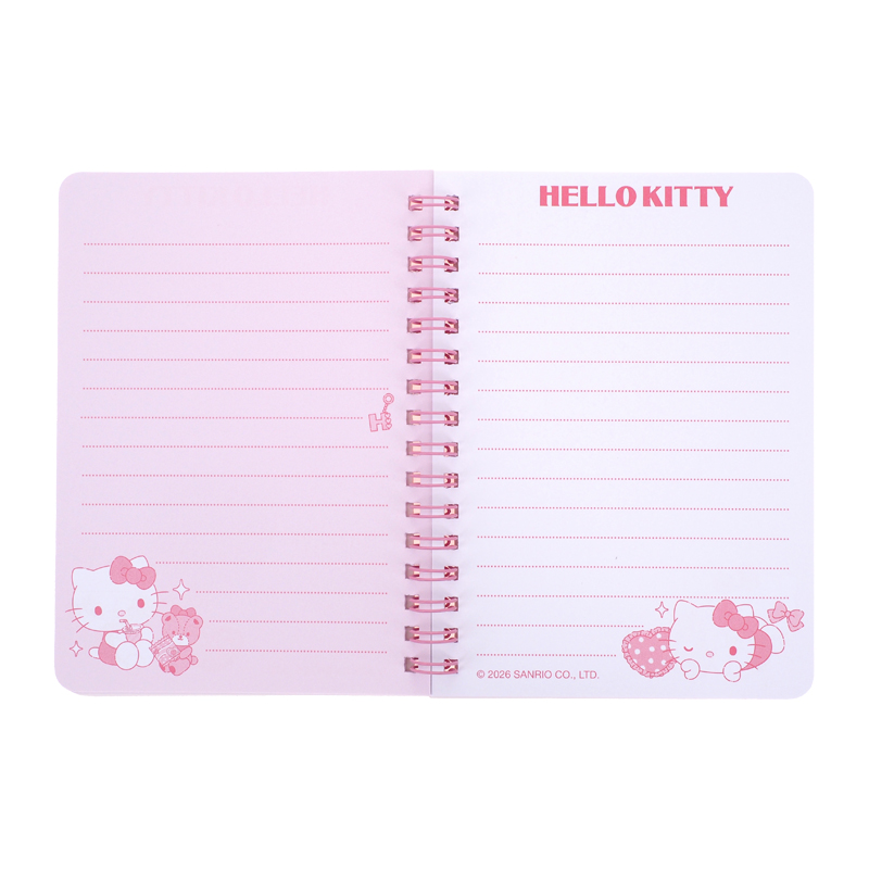 Hello Kitty Mini Wire-O Notebook 線圈簿
