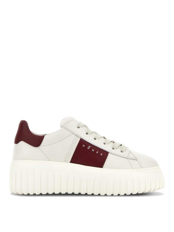 斷碼優惠✨訂貨📮Hogan增高款 5.8cm sneaker  Ivory / red Size 37.5 only