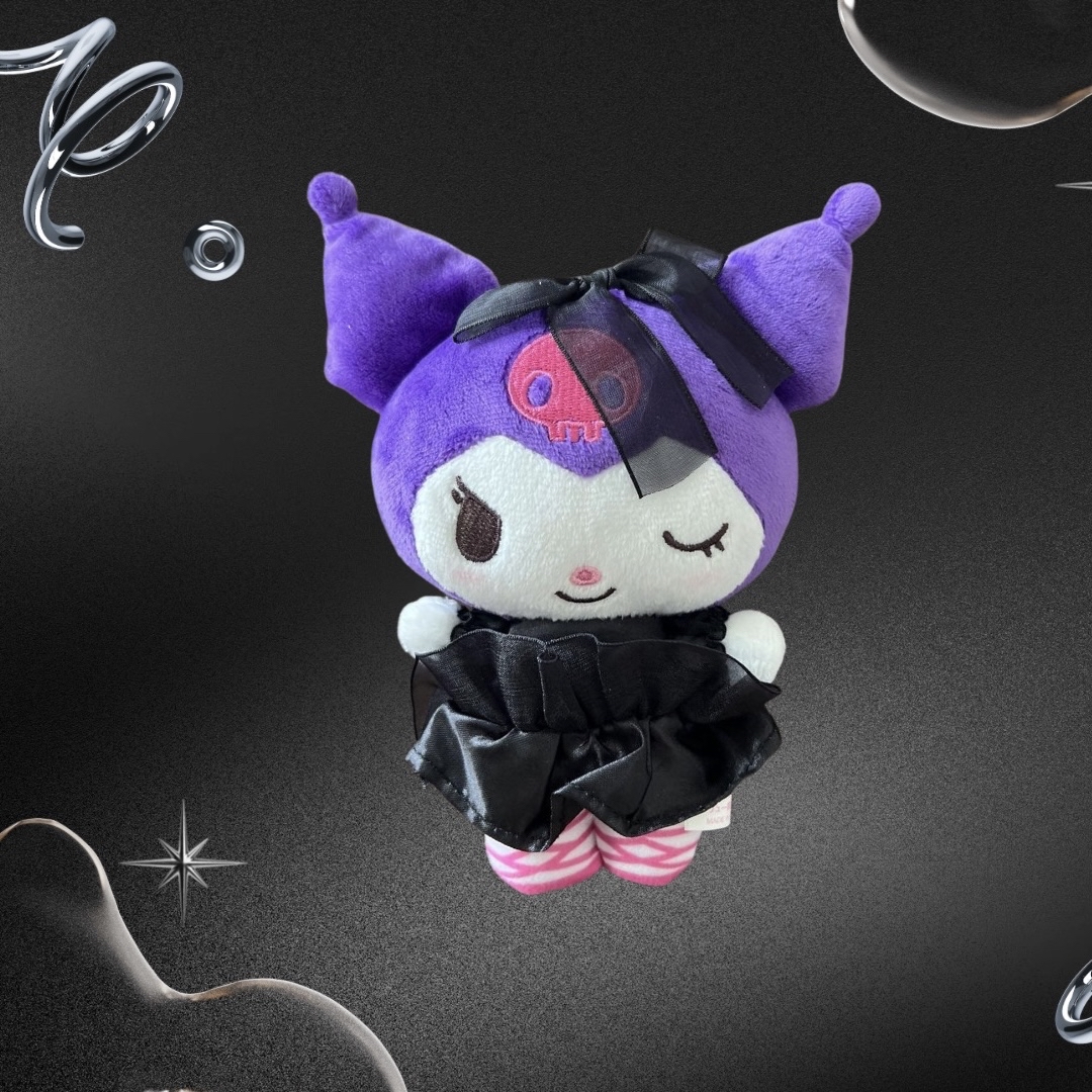 現貨｜公仔 kuromi 黑紫色🖤