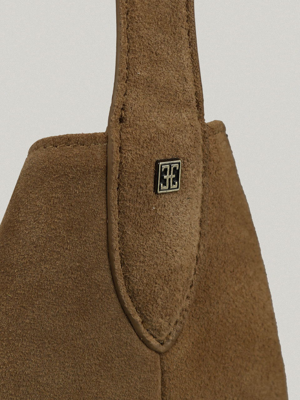 COUPE BAG-SUEDE (CAMEL)