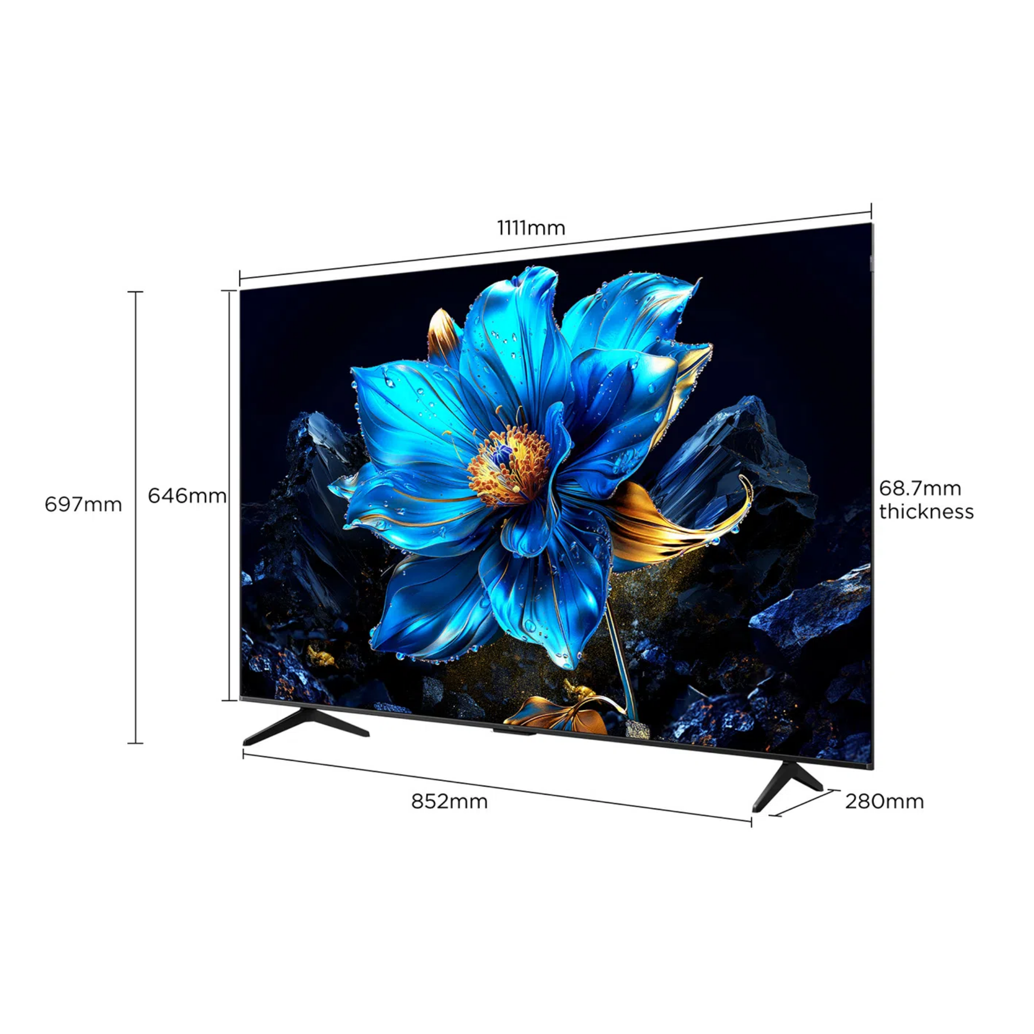TCL 50" P7K Series 4K QLED Google TV (50P7K)