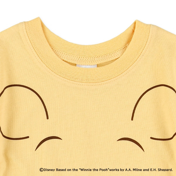 🇯🇵預訂 日本直送🇯🇵Winnie the pooh小熊維尼大面部印花短袖T恤
