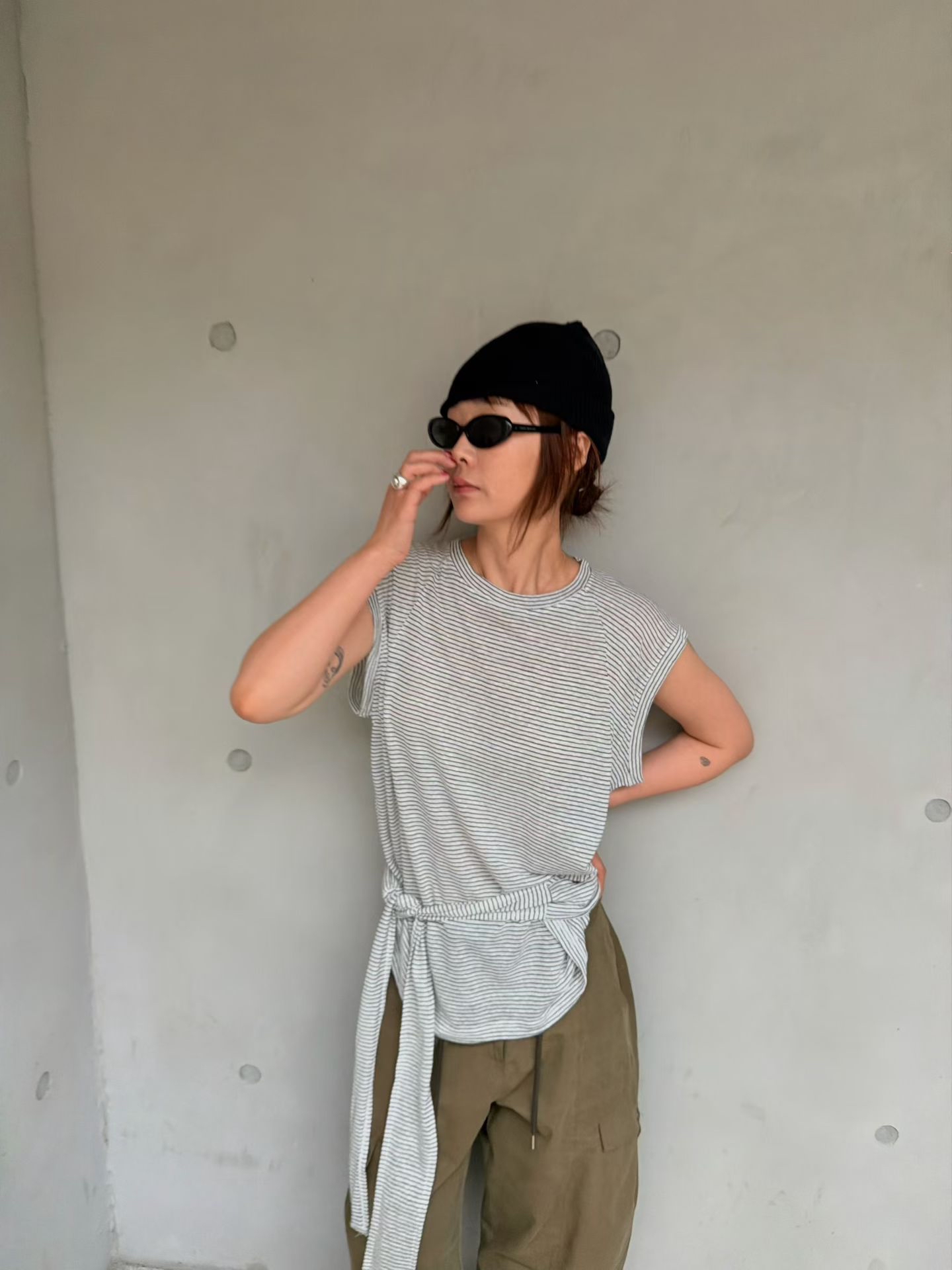 🇰🇷東大門女裝 | stripe Basic sleeveless 