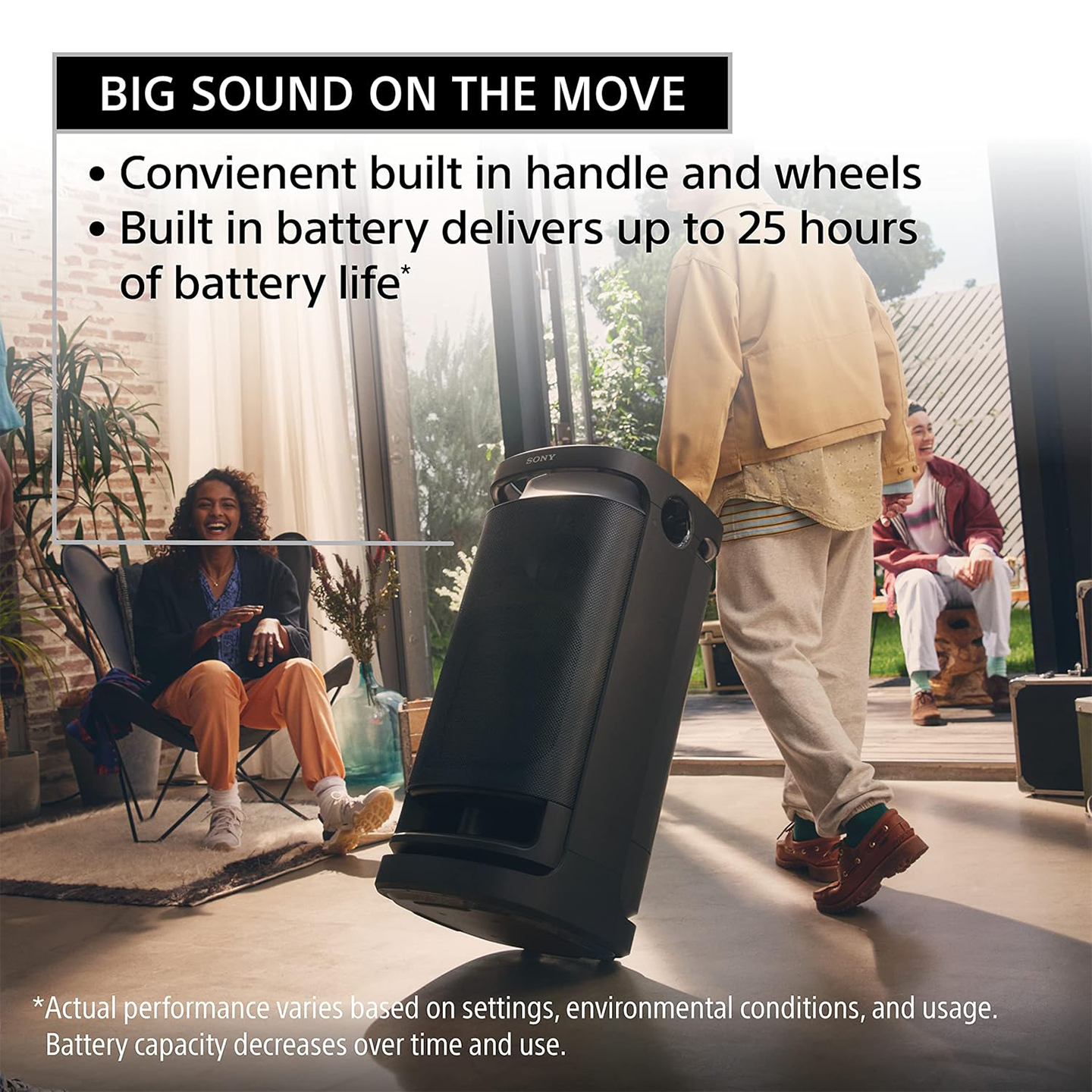 Sony High Power Wireless Party Speaker (SRS-XV900)