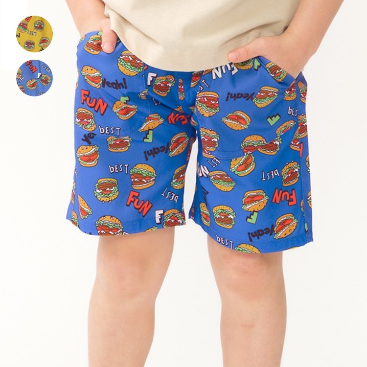 🆕【⭐訂購⭐】🌀 🇯🇵 日本直送 漢堡印花短褲［2款選］🌀 [ELDA-0069][260508]