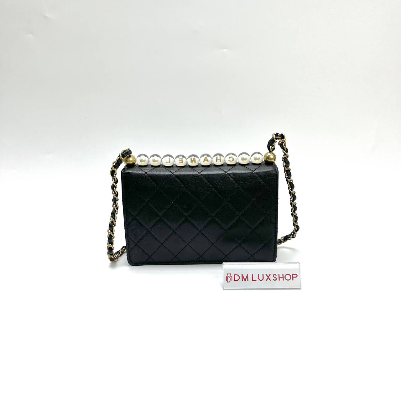 Chanel Small Chic Pearls Flap Bag GHW (Serial 29)