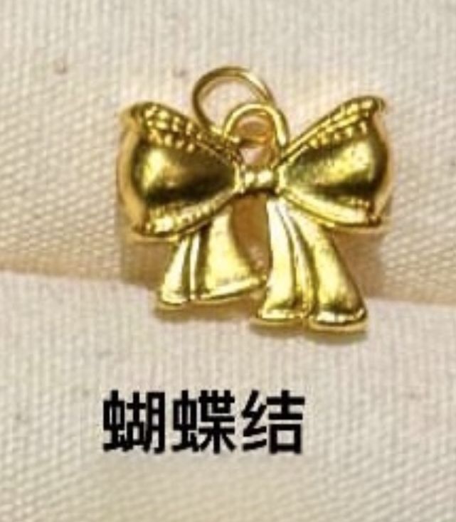 【无氢工艺】蝴蝶结/锦鲤/四叶草-项链吊坠