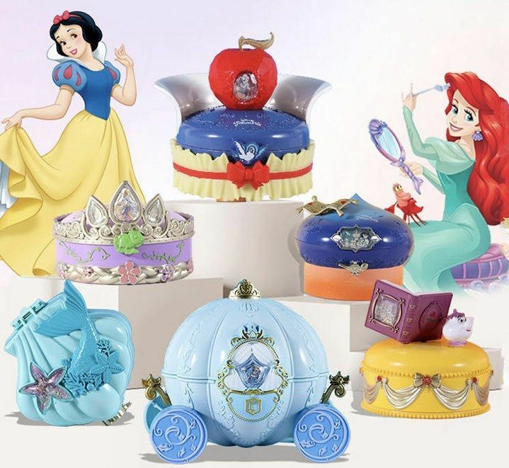Disney 公主系列兒童專用化妝盒 - 1件 - 現貨