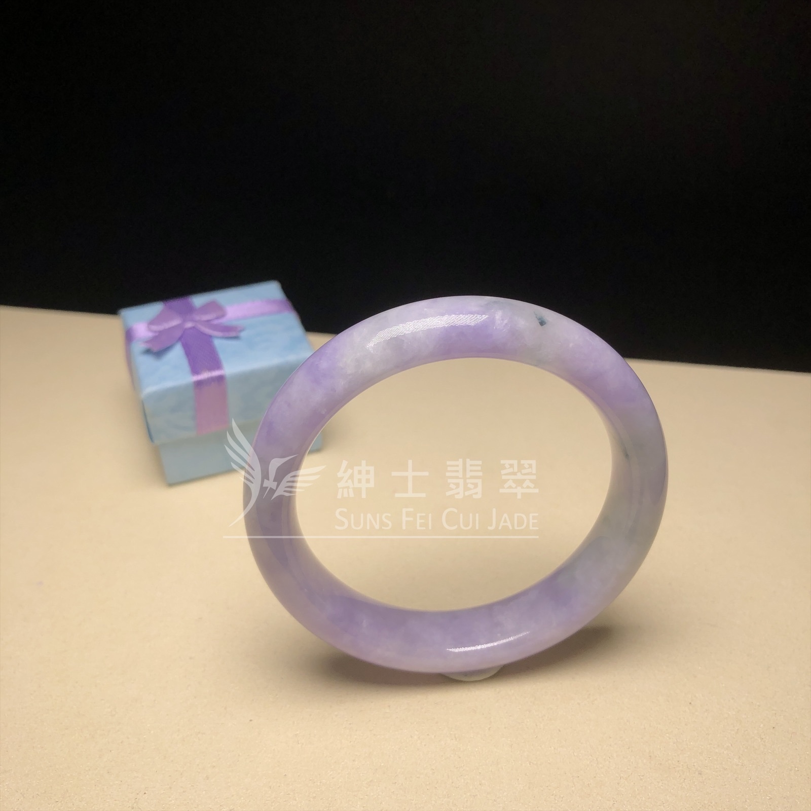 木那藍紫飄花福鐲54.3mm - 1