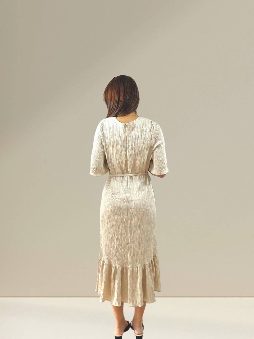 W80030 - Crinkle Serenity Dress