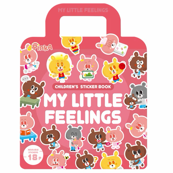 PinkA 果凍貼紙書