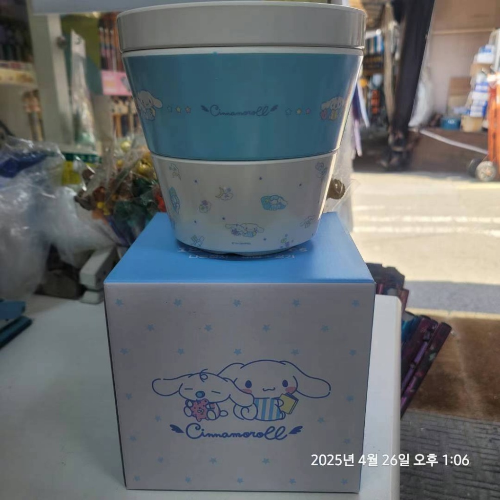 【預訂】韓國直送 Sanrio 三層兒童餐具 
