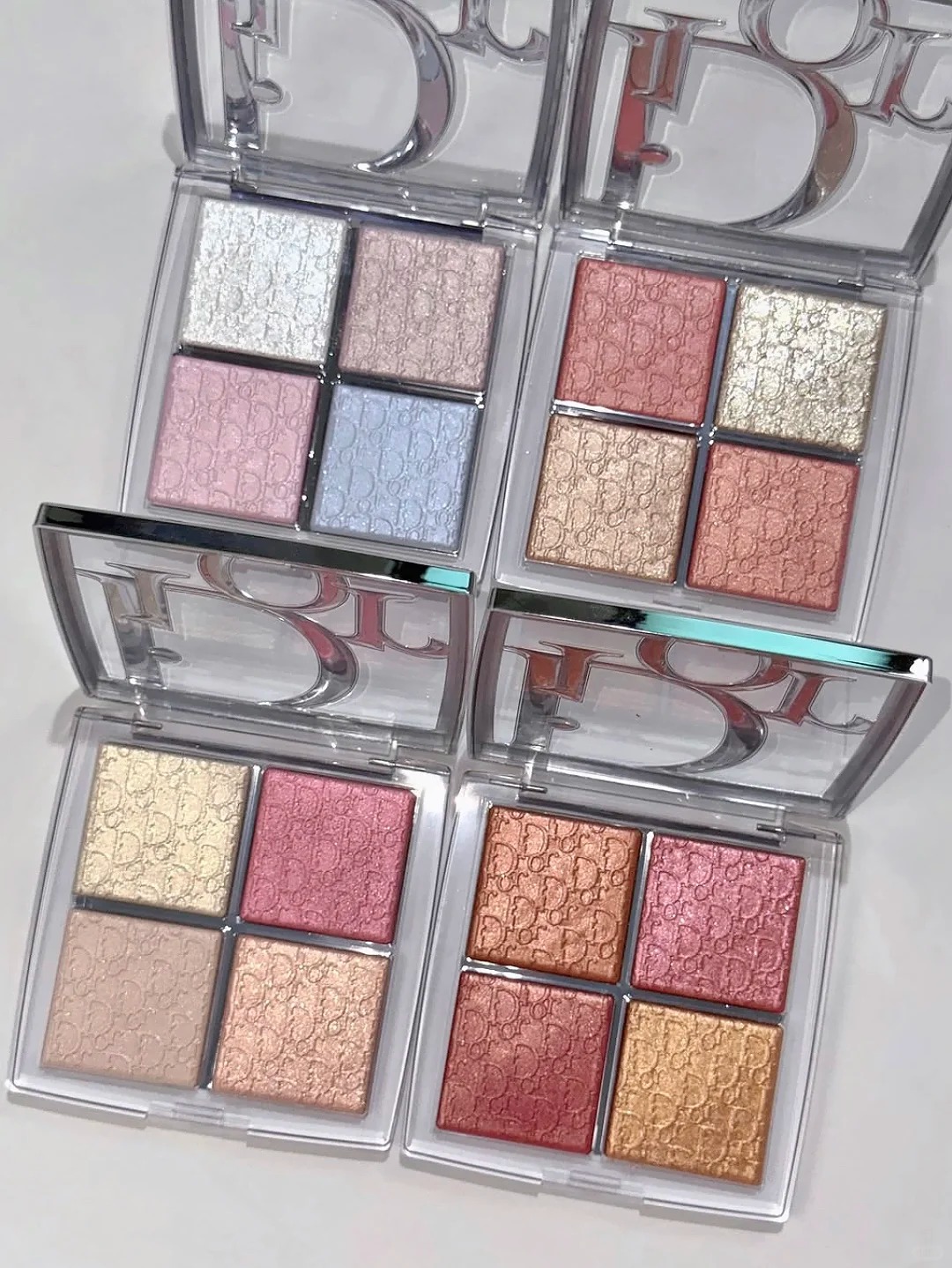 Dior 專業後台光影組合 四色高光腮紅盤 001/002/003/004/005