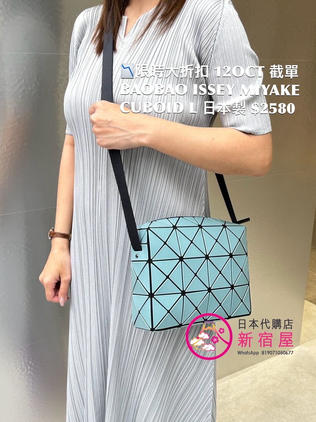 BAOBAO ISSEY MIYAKE CUBOID L
