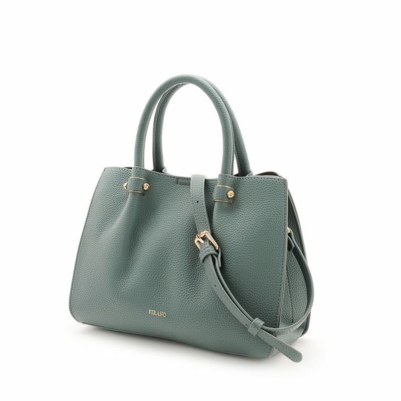 《現貨》日本firano傳統皮質側孭包(卡其色)