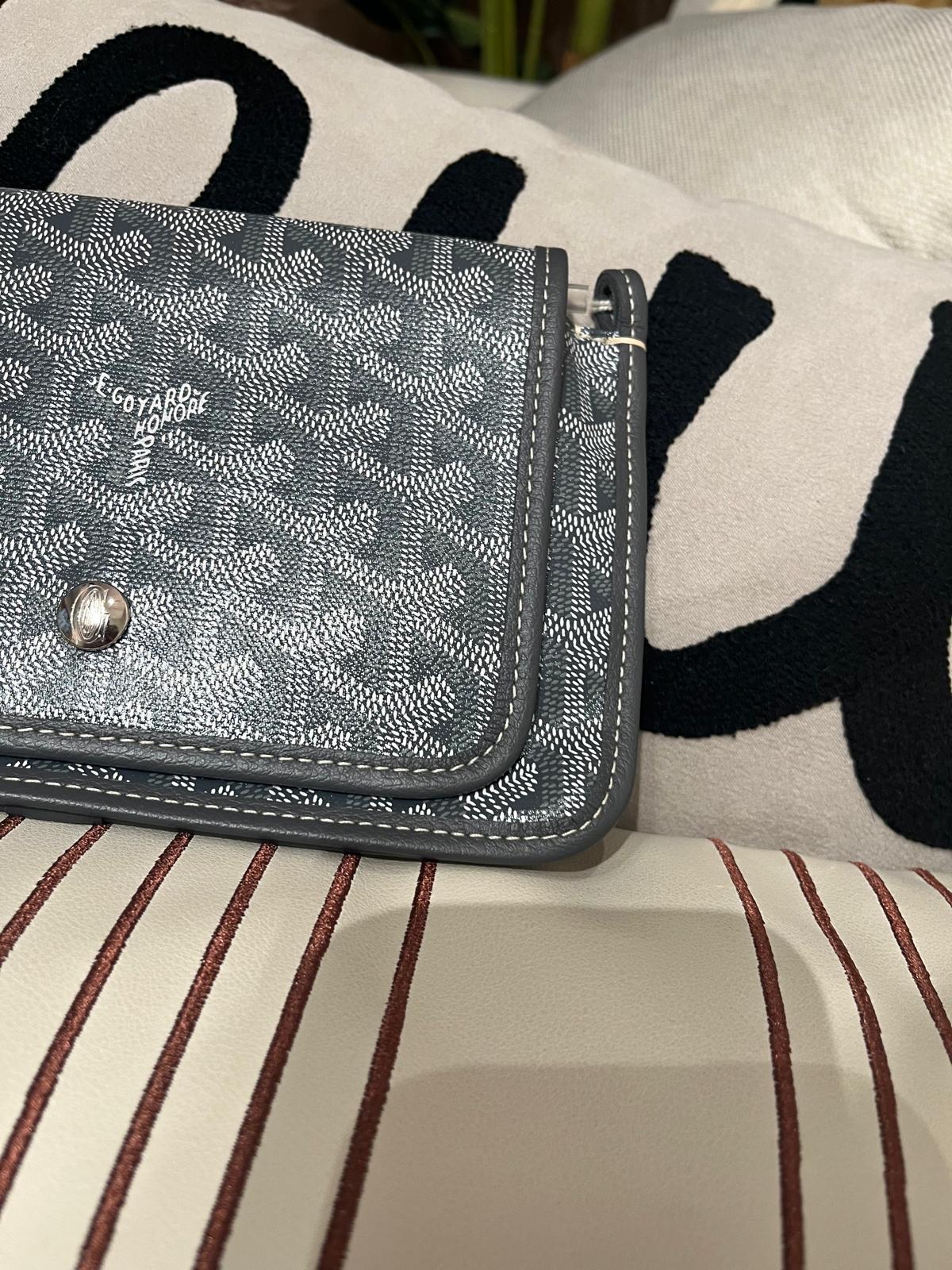 全新 Goyard plumet crossbody bag Grey 100%Authentic ,全新未使用品 ✅tap✅dust bag 